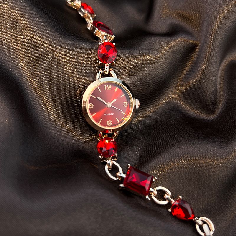 Ocean Thema Quarz Exquisite Armbanduhr mit Diamantbesatz, luxuriöse, mehrfach verstellbare Damenuhr, für den Alltag, Geburtstag, Jahrestag, Valentinstag, Geschenk_voghion.com