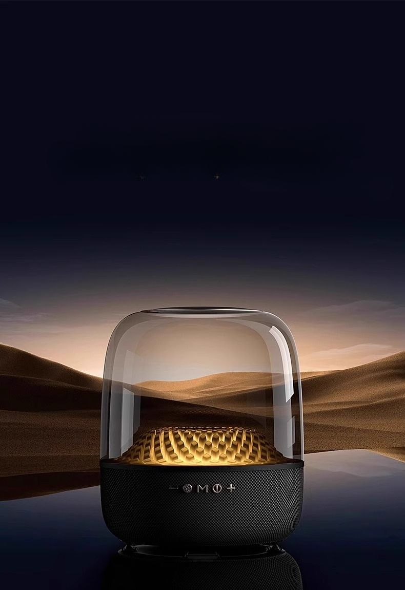 Enceinte Bluetooth Glass Five Generations Super Bass pour ordinateur de bureau de haute qualité_voghion.com