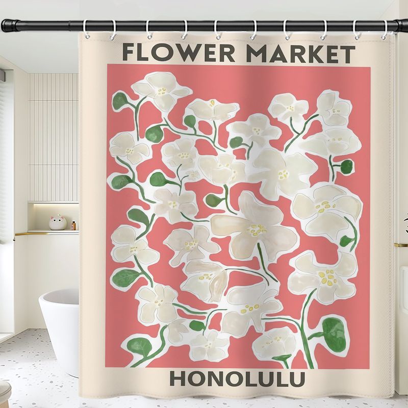 Factory Direct Cross-Border E-commerce Hot-Selling Floral High-Definition Digital Print Waterproof Mildew-Proof_voghion.com