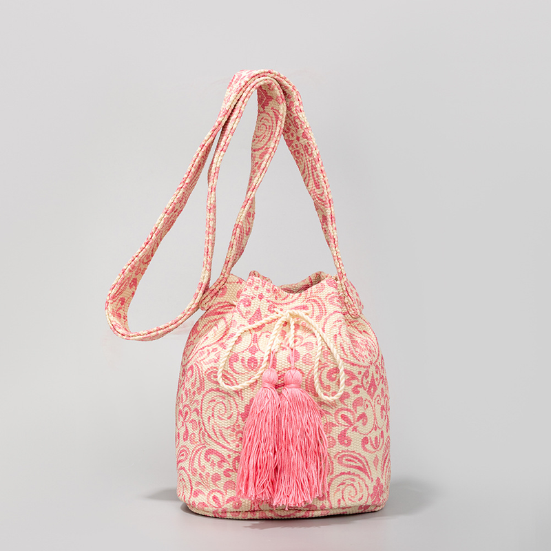 Crossbodytas 2023 Nieuwe niche-ontwerp schoudertas in Boheemse etnische stijl op de markt. Woon-werkverkeer canvas brede schoudertas_voghion.com