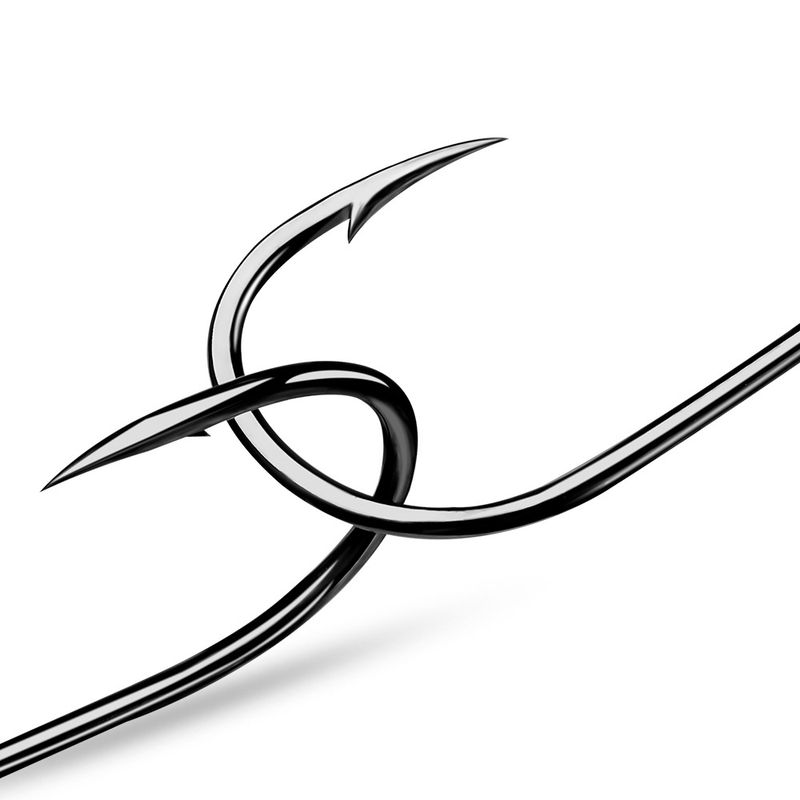Iseni Soft Worm Single With Barbed Crucian Carp Iron Plate Hook Bulk Hooks Fishing Gear 100pcs/box_voghion.com