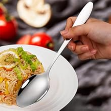 Camping Silverware Silver Picnic Plates And Utensils Set For 4 Portable Tableware Stainless Steel Flatware 20 Pieces With Organizer Bag Reusable_voghion.com