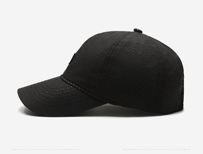 Moški klobuki, klobuk za pomlad in poletje, hitro sušeča perforirana zračna baseball kapa za zunanjo uporabo, ultra lahka tekaška priložnostna kapa z račjim kljunom, moška priložnostna_voghion.com