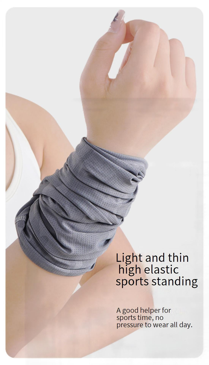 Cooling & Quick-Dry Sports Wristband – Sweat-Absorbing & Non-Slip For Men & Women – Perfect For Tennis, Basketball, Gym & Outdoor Activities_voghion.com