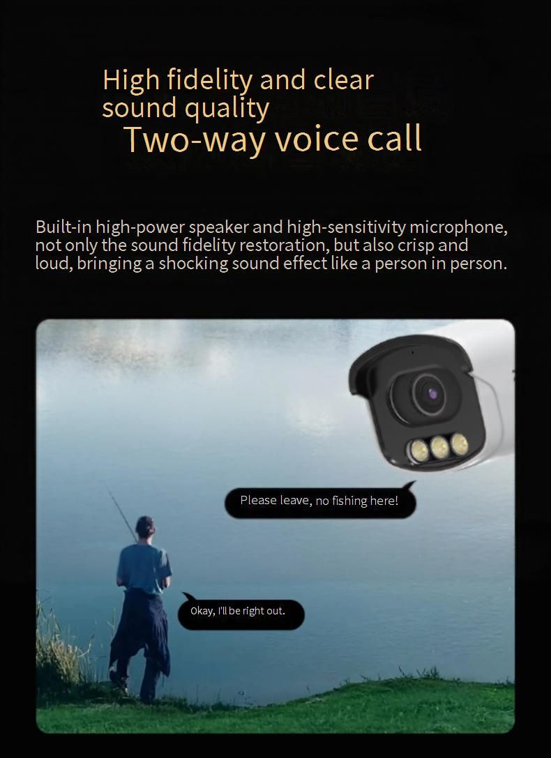 5MP/8MP Wireless Security Camera System, Outdoor Home Surveillance Kit With Night Vision, Two-Way Audio, Motion Detection_voghion.com