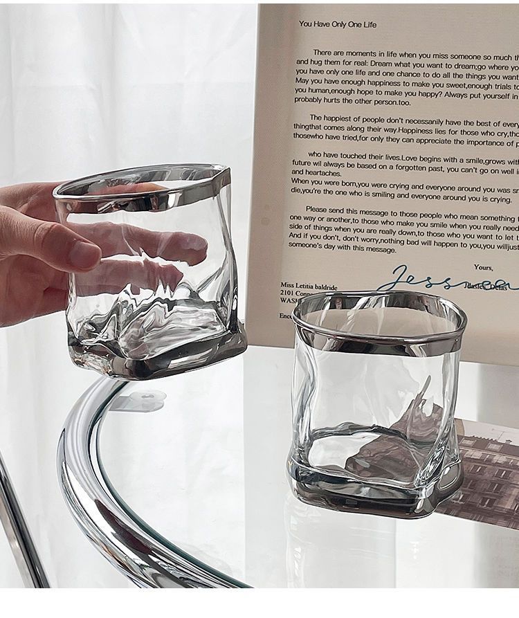 Holmegaard Art Glass Toothbrush Cup - Handmade Twist Design For Modern Bathrooms
_voghion.com