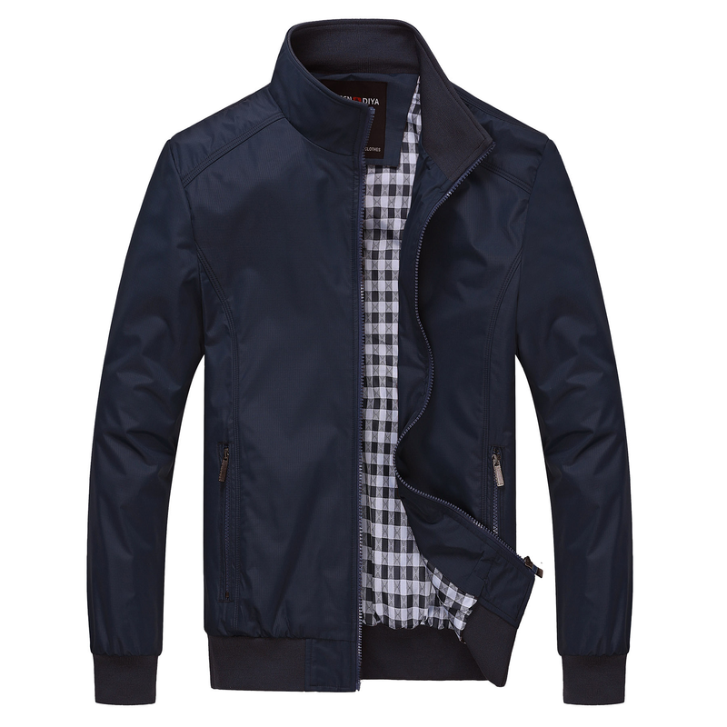 Herrenbekleidung Frühling und Herbst Business Herren verdickte Jacke lässig große lose Mantel europäische Größe_voghion.com