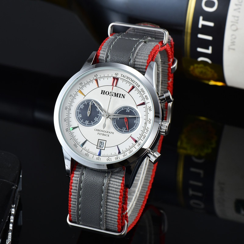New Hot-selling Fashion Business Five-pin Luxury Baoqijia Multi-functional Quartz Watch Cross-border Platform Quartz Watch_voghion.com