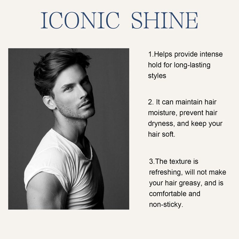 Hoeboa Herren Wachscreme Haarstyling Pflege Rückengel_voghion.com