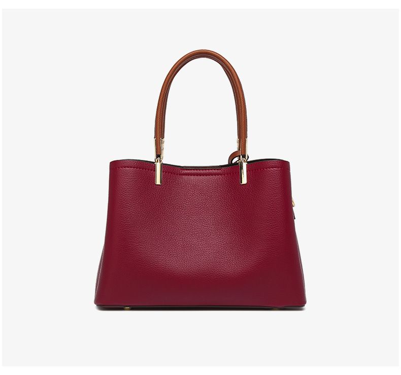 Elegante set tote madre-figlia - Borsa a tracolla e a spalla di grande capacità con più scomparti, borsa alla moda in pelle PU per donna_voghion.com