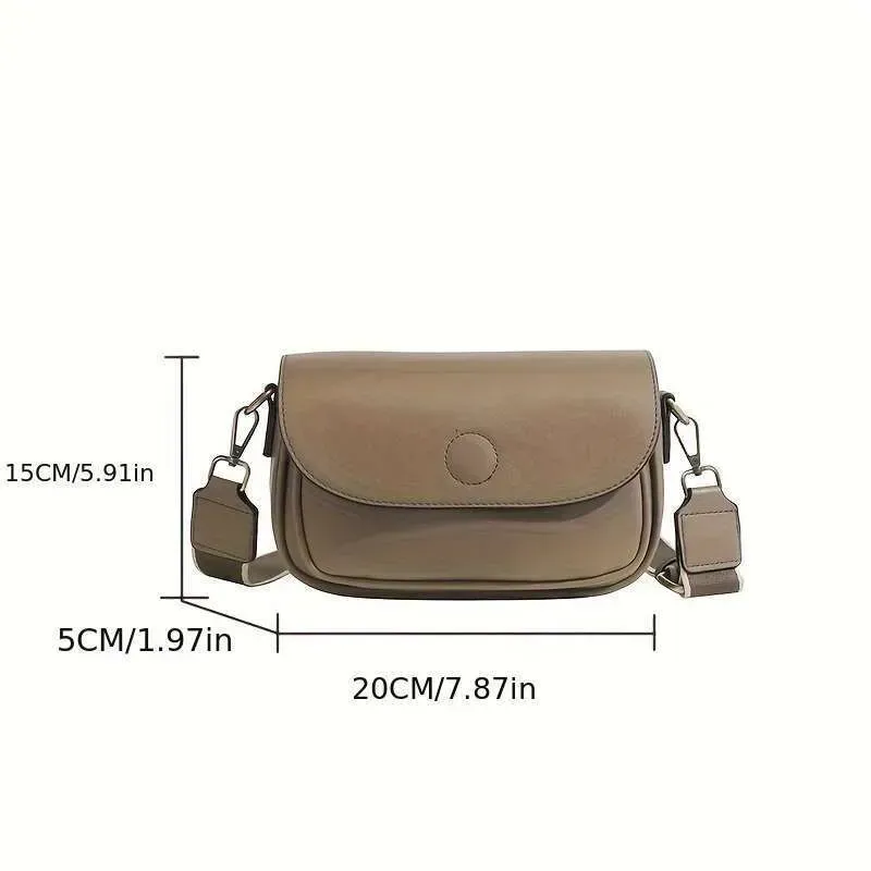 Designer 2025 New 2024 Advanced Sense Of Niche Popular Ladies Wide Shoulder Straps Bag_voghion.com