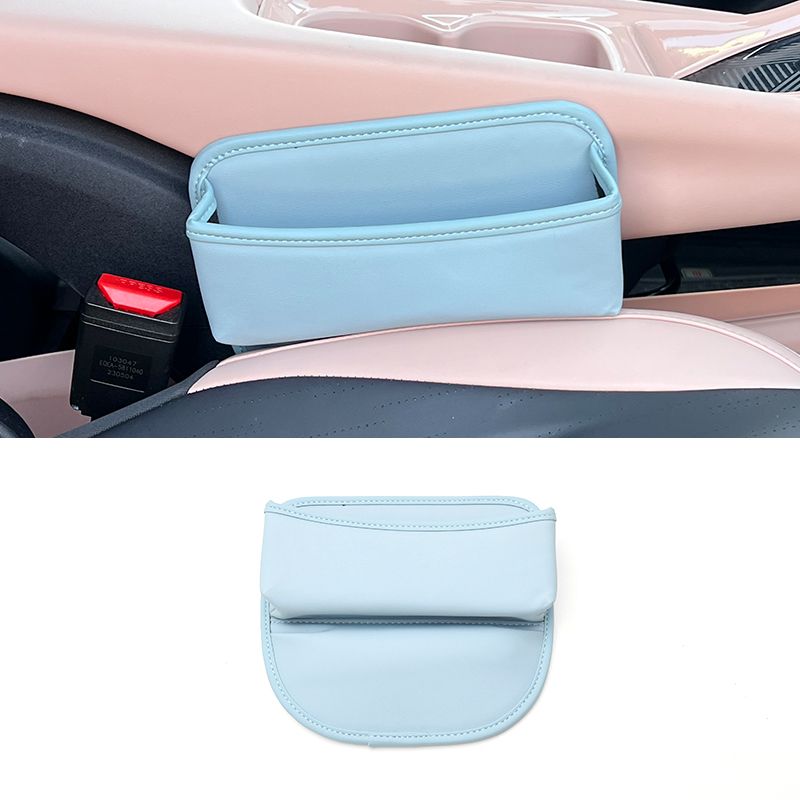 For BYD Dolphin Surf M9 1Pcs Car Center Console Armrest Cover Anti-Scratch Leather Pad Seat Gap Storage Box Car Anti-dirty Pad_voghion.com