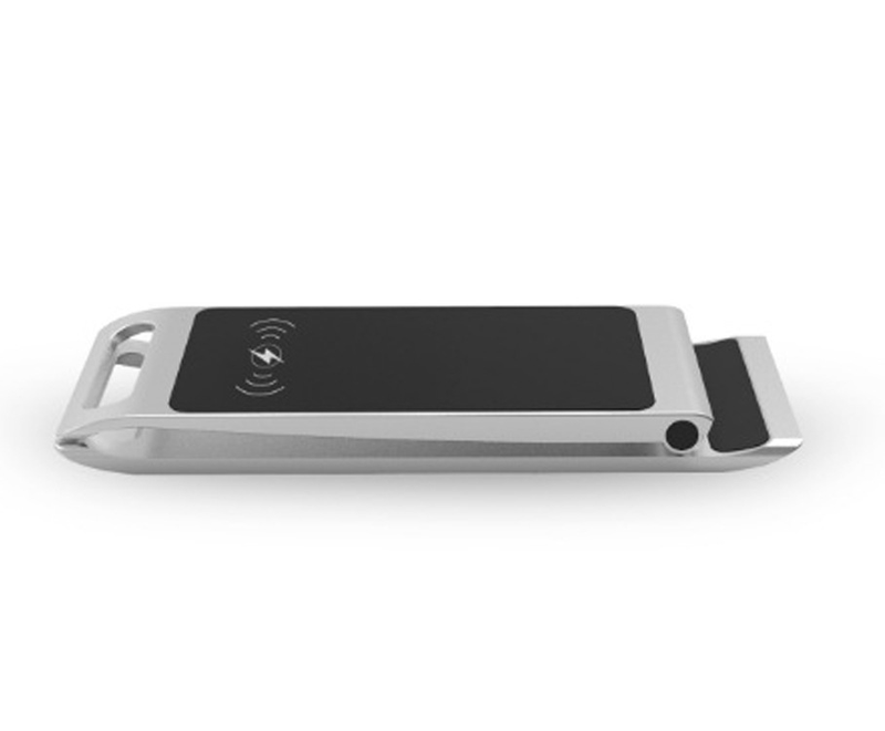 Magsafe15W Portable Folding Desktop Phone Stand Metal Magnetic Wireless Charger Suitable For_voghion.com