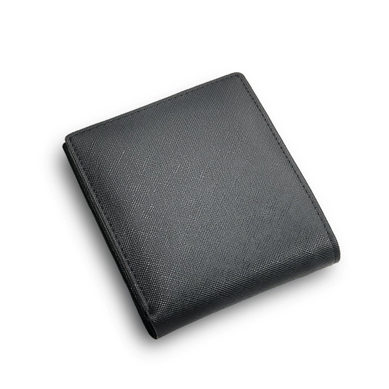 New Men's Wallet PU Fashion Youth Wallet Casual Short Business Multi Slot Wallet_voghion.com