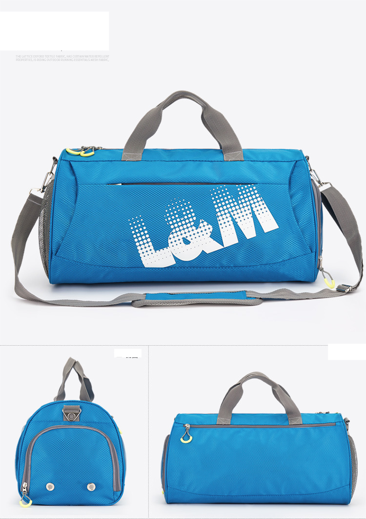 Sac de fitness, sac à bandoulière pour homme, sac de yoga, sac de sport pour femme, sac d'entraînement à main, sac de voyage transfrontalier, sac de séparation sec et humide_voghion.com