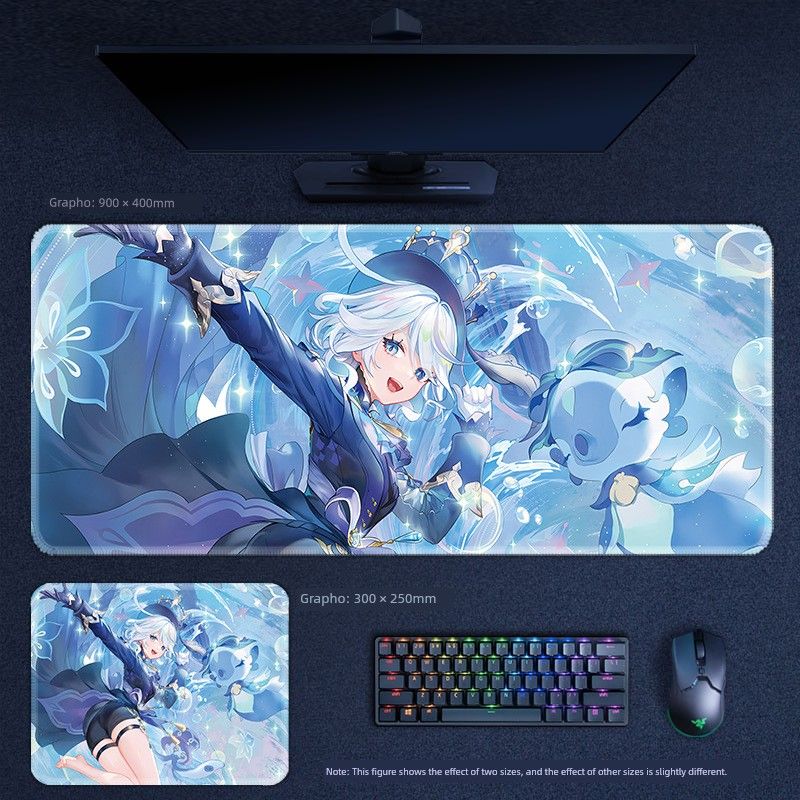 Original God Of Water Fu Ningna Maus Übergroßer Büroschreibtisch Sekundärcomputertastatur Lernschreibblock_voghion.com