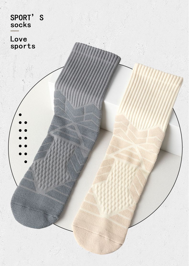 Nowe męskie skarpetki sportowe z dołem ręcznika, prawdziwe skarpetki do koszykówki_voghion.com