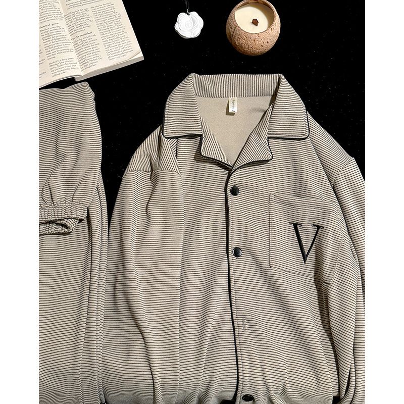 Damenbekleidung V leichter Luxus-Pyjama für Paare, superweich, doppelseitig, deutscher Samt-Pyjama, lange Ärmel, warme und bequeme Hauskleidung für Herbst und Winter_voghion.com