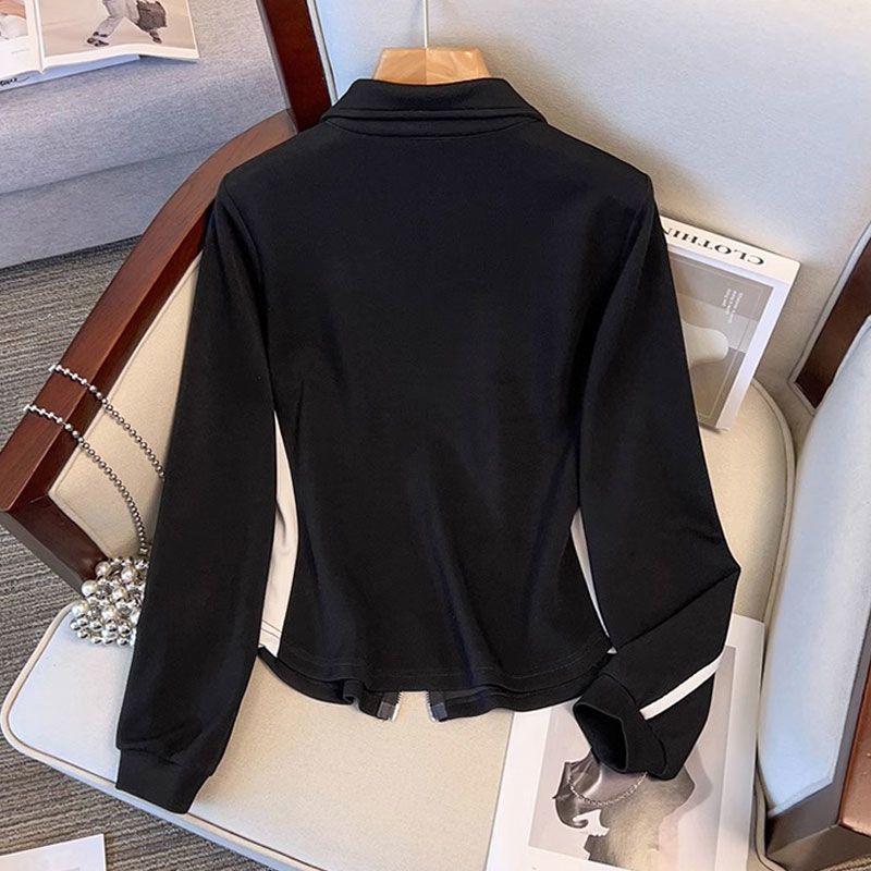 Women's Clothing Cardigan Sweatshirt Wide Leg Pants Large Size Fat Mm High End Temperament Slim Long Pants_voghion.com