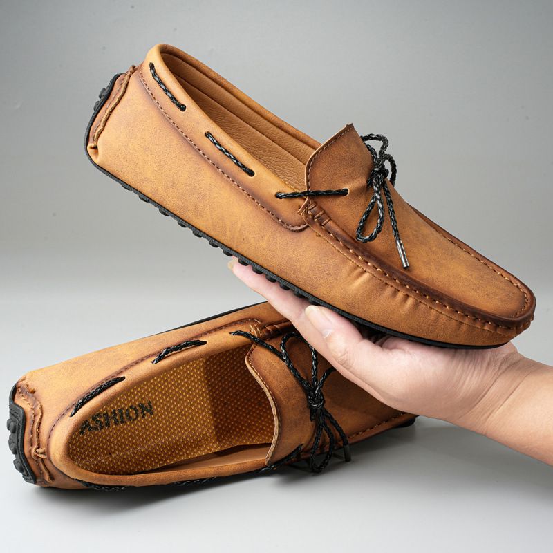 Spring And Summer Men's Breathable Beanie Shoes Large Size Lazy Shoes Men's Trendy Casual Shoes Men_voghion.com