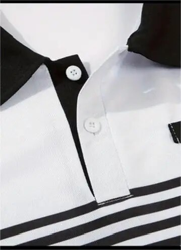 High Qualiy Middle-Aged Ice Silk Shor Sleeved T-Shir For Men's Summer 2024 New Lapel Dad Oufi Solid Color Polo_voghion.com