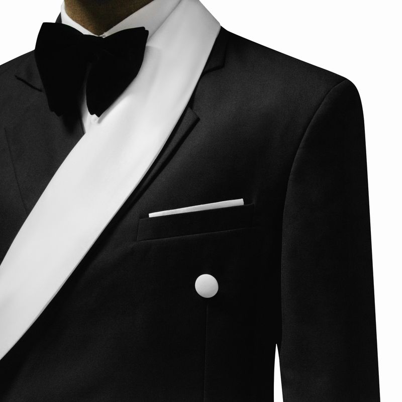 2025 Spring New Men's Set Groom Groomsman Wedding British Slim Fit Color Block Two-Piece Suit_voghion.com