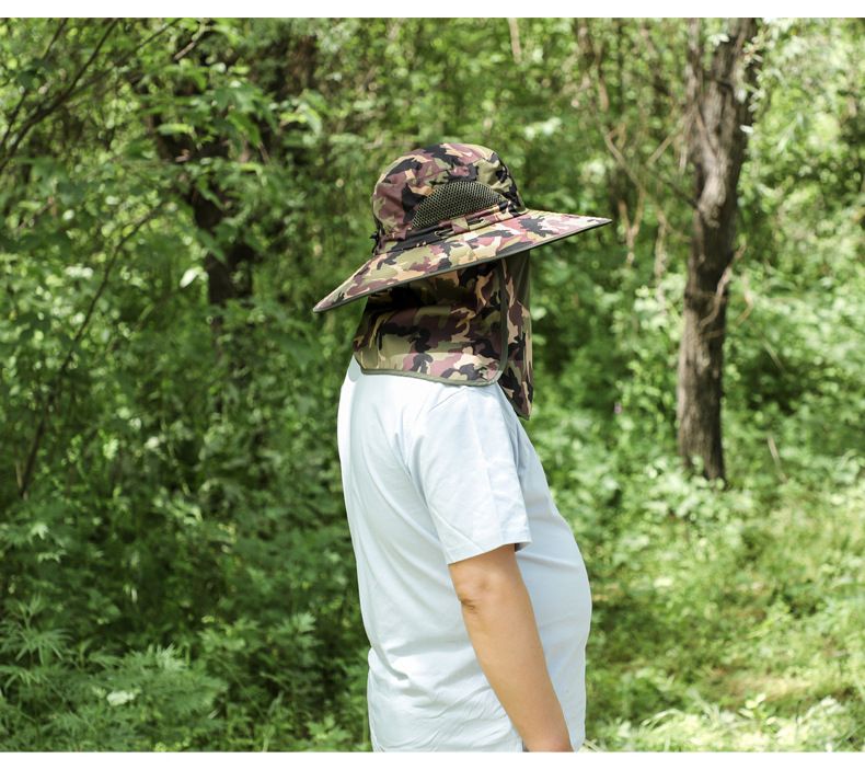 Cappello da pescatore estivo da uomo XXL - Taglia extra large per testa e viso grandi - Protezione UV UPF 50+_voghion.com