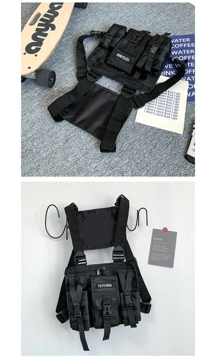Taktischer Rucksack Outdoor Multifunktionale Brusttasche Trainingsgeräte Wasserdichte und verschleißfeste Bergsteigertasche Handytasche Sporttasche_voghion.com