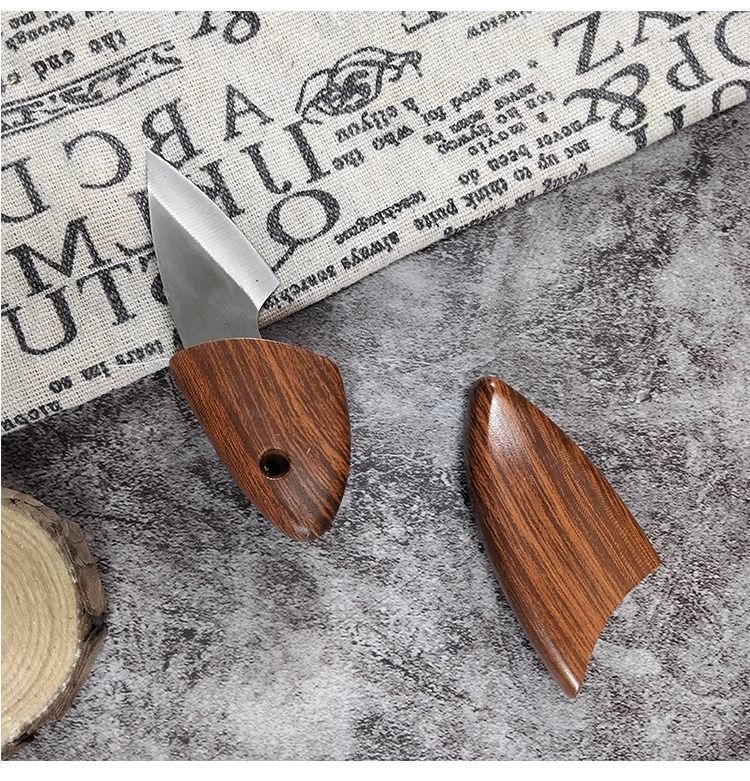 Ensemble de couteaux à éplucher à lame épaisse de qualité supérieure - Éplucheurs de fruits et légumes ultra-tranchants, design compact et ergonomique (options 1/2/3/5 pièces)_voghion.com