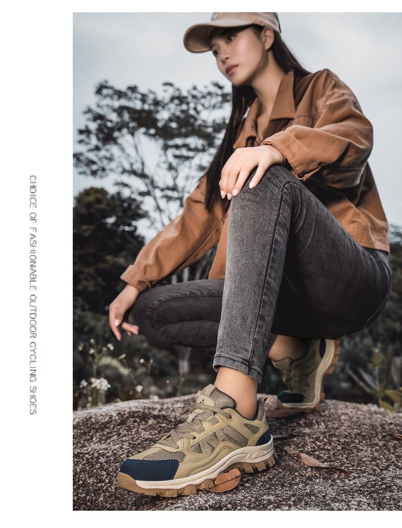 Sportschuhe Neue Wanderschuhe für Damen All-Match rutschfeste Low-Top-Laufschuhe mit weicher Sohle Atmungsaktive Outdoor-Wander-Cross-Country-Laufschuhe für Herren_voghion.com