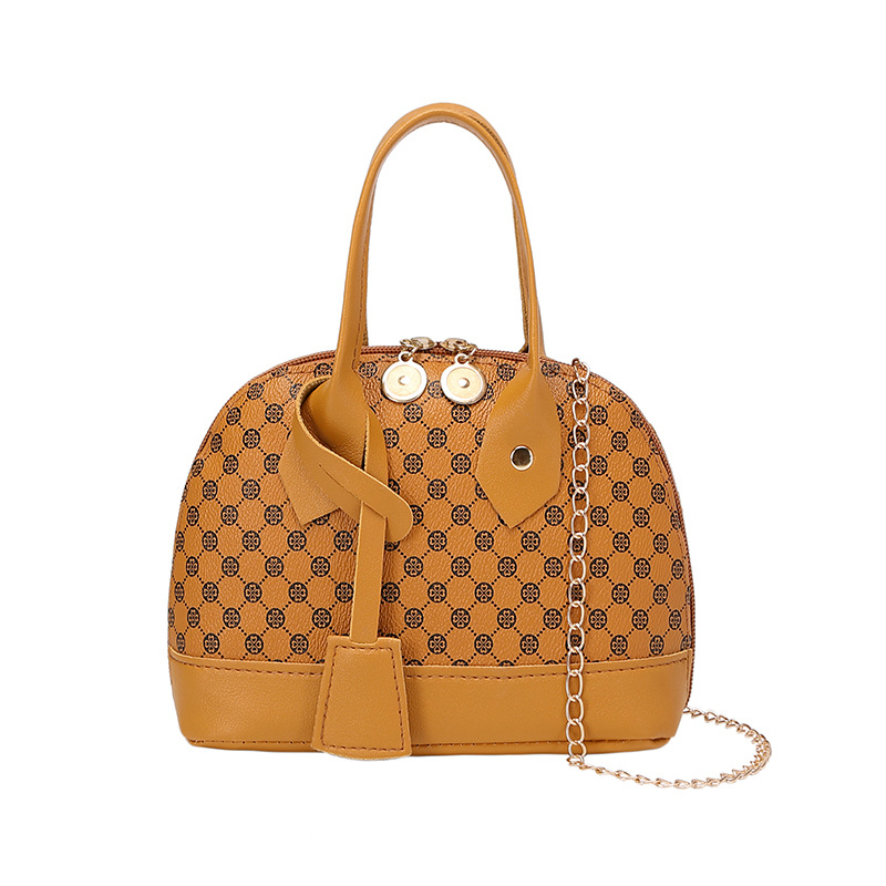 2022 Flower Shell Bag Women's Bag Women's Korean Fashion Handbag One Shoulder Crossbody Small Bag_voghion.com
