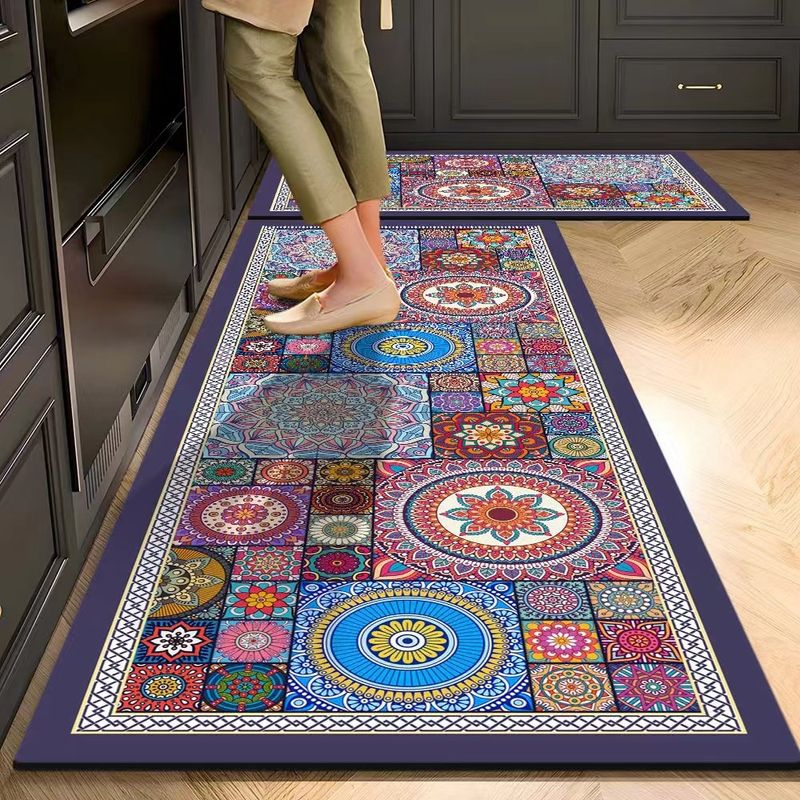 Extra Long Diatomite Kitchen Mat – Super Absorbent & Oil-Resistant Non-Slip Floor Mat For Kitchen, Entryway, Bathroom – Wash-Free & Dirt-Proof_voghion.com