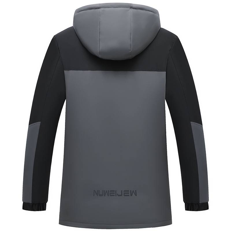 Herrenbekleidung Wintermantel dicker warmer Baumwollmantel mit Nähten Papas wattierte Jacke Herren Seidenbaumwollmantel Business-Herrenbekleidung mittleren Alters_voghion.com