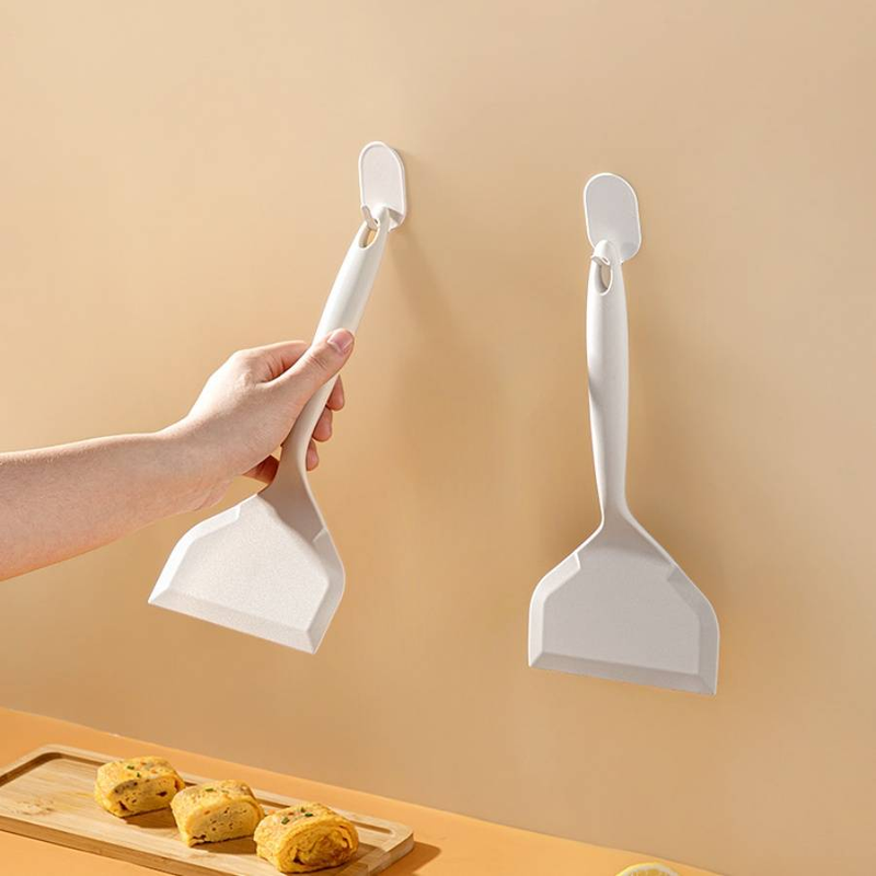 1pc Tamakiyaki espátula de silicone espátula resistente ao calor doméstico grau alimentício antiaderente frigideira sushi bife peixe panqueca cozimento colher utensílios de cozinha_voghion.com