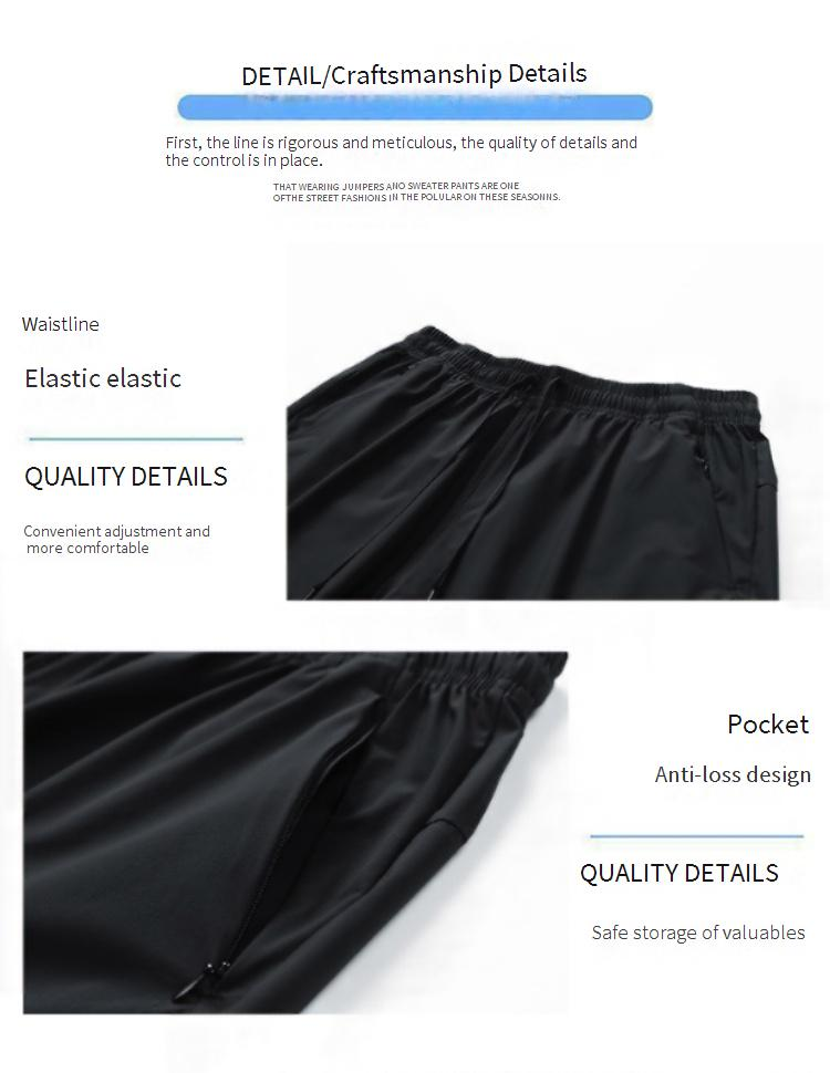 Men's Clothing Fashionable Beach Leisure Solid Color Quick Drying Loose Sports Shorts_voghion.com