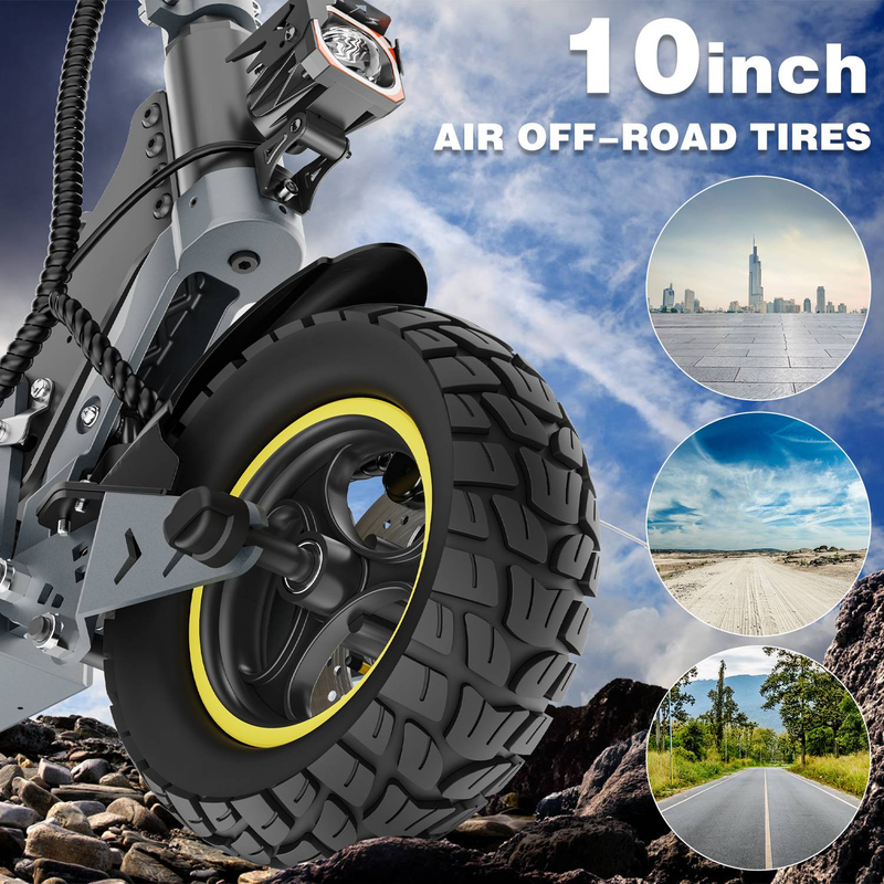 IENYRID S1 Off-Road Elektroroller für Erwachsene 800W 48V 15AH 10 Zoll faltbarer Pendlerroller_voghion.com
