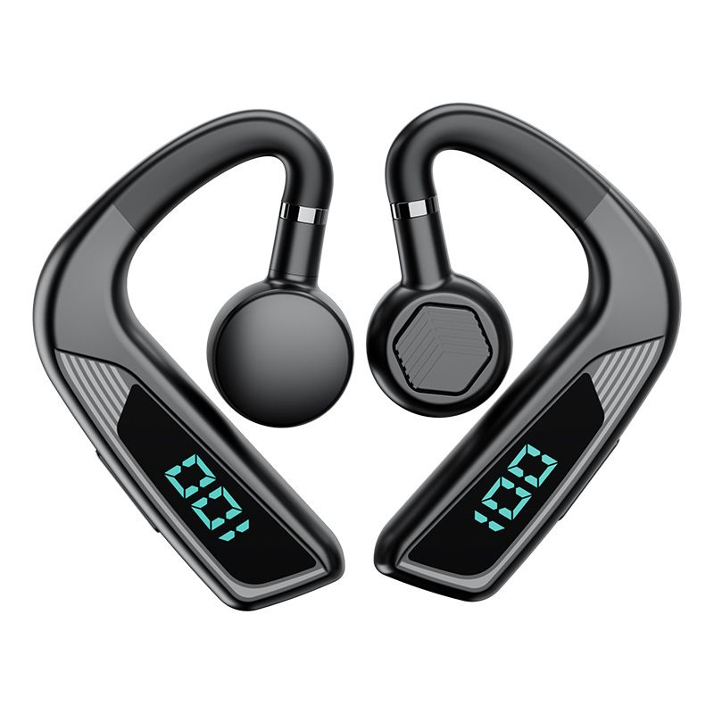 V18 Bone Conduction Bluetooth Hanging Business Model, Non In Ear Wireless Earphones, Sports And Running_voghion.com