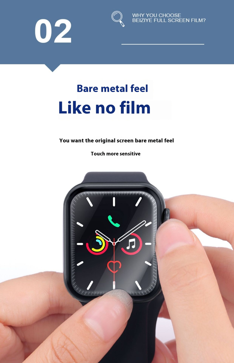 Suitable for Ultra 7/8 Series Watch Screen Protector Film Ultra High Definition Dial Full Coverage Protective Film Accessories Hot Bending Film_voghion.com