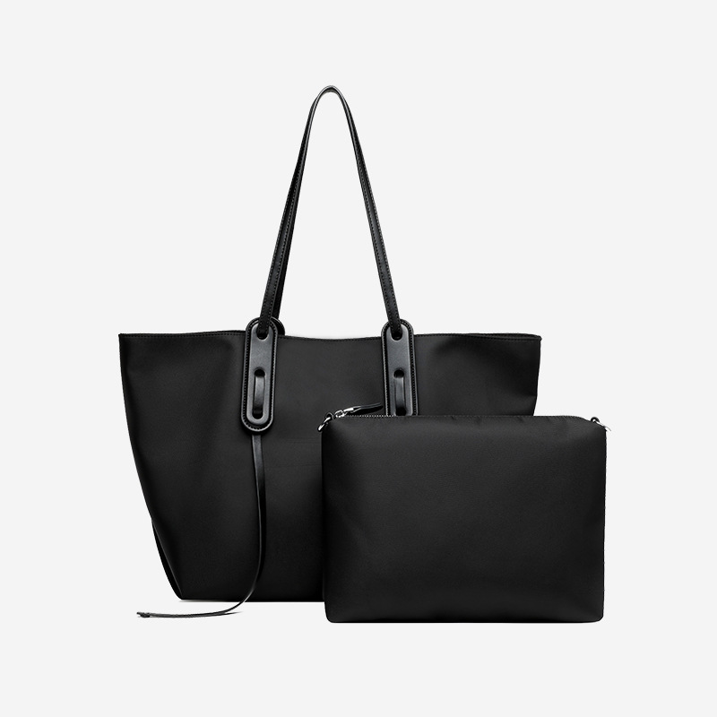 New Tote Mother Women's Capacity Handbag Shoulder Canvas Waterproof Oxford Cloth Large Bag_voghion.com