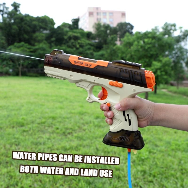 Pistolet à eau électrique Nouveau pistolet à eau Pistolet à rafale électrique Pistolet à eau jouet transfrontalier Pistolet à eau_voghion.com