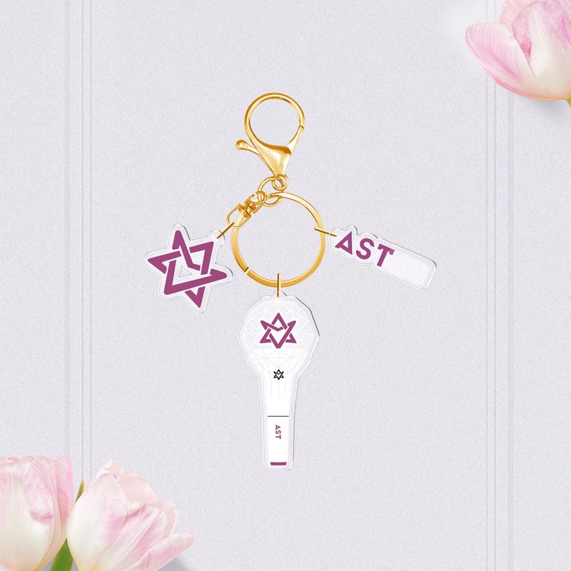Straykids schwarzer BTS Itzy Twice Acryl-Schlüsselanhänger mit Lichtanhänger_voghion.com