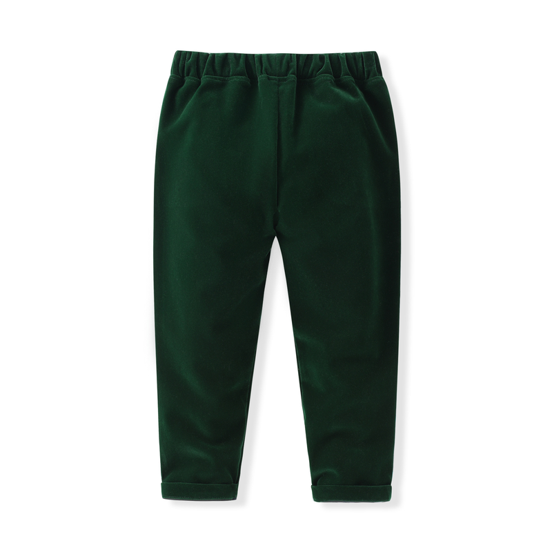 Roupa infantil meninos cavalheiro terno crianças cor sólida colete de três peças terno de bebê vestido de banquete_voghion.com
