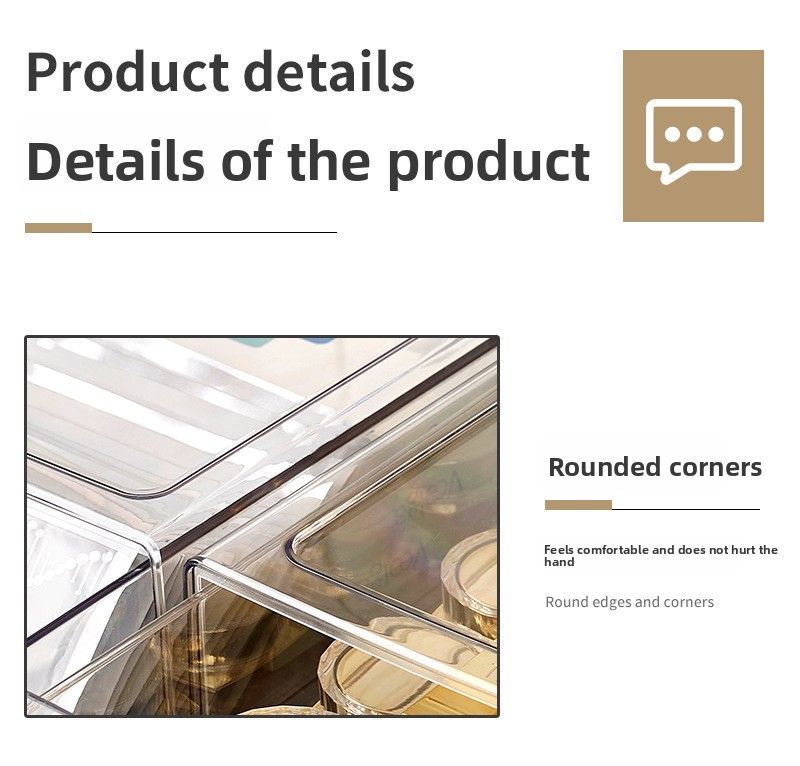 Yangyangyu Multi-layer Miscellaneous Items And Cosmetics, Transparent Plastic Drawer-style Storage Box For Face Masks,_voghion.com