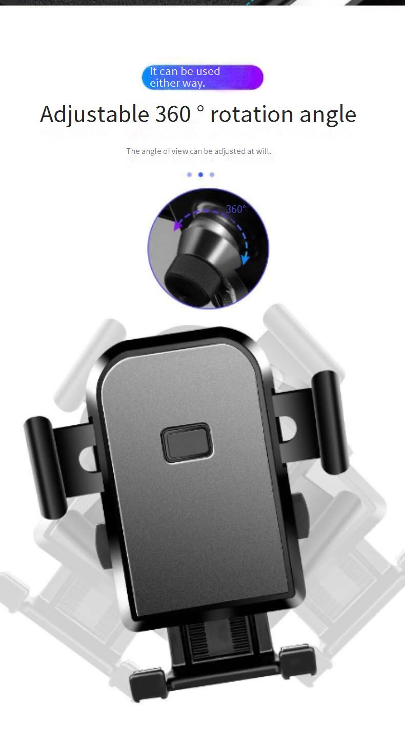 Universelle Motorrad-Telefonhalterung – Verriegeln und Lösen mit einem Tastendruck, Anti-Shake, passend für Fahrrad/E-Bike/Roller (Lenker/Rückspiegel/erweiterte Version)_voghion.com
