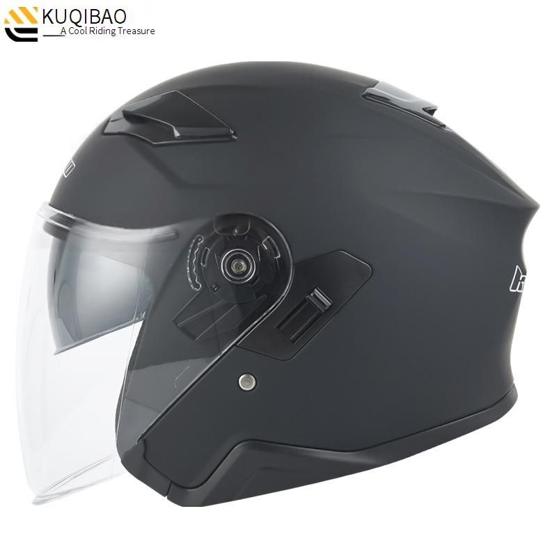 Universal Motorcycle Helmet With Dual Visor For Men & Women – ABS Shell, 3C Certified, All-Season Riding_voghion.com