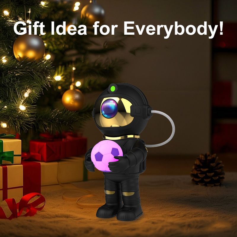 Astronaut Galaxy Projector Lamp, Night Light, Timer And Remote Control, Multiple Room Types, Great For Birthdays, Halloween, Christmas_voghion.com