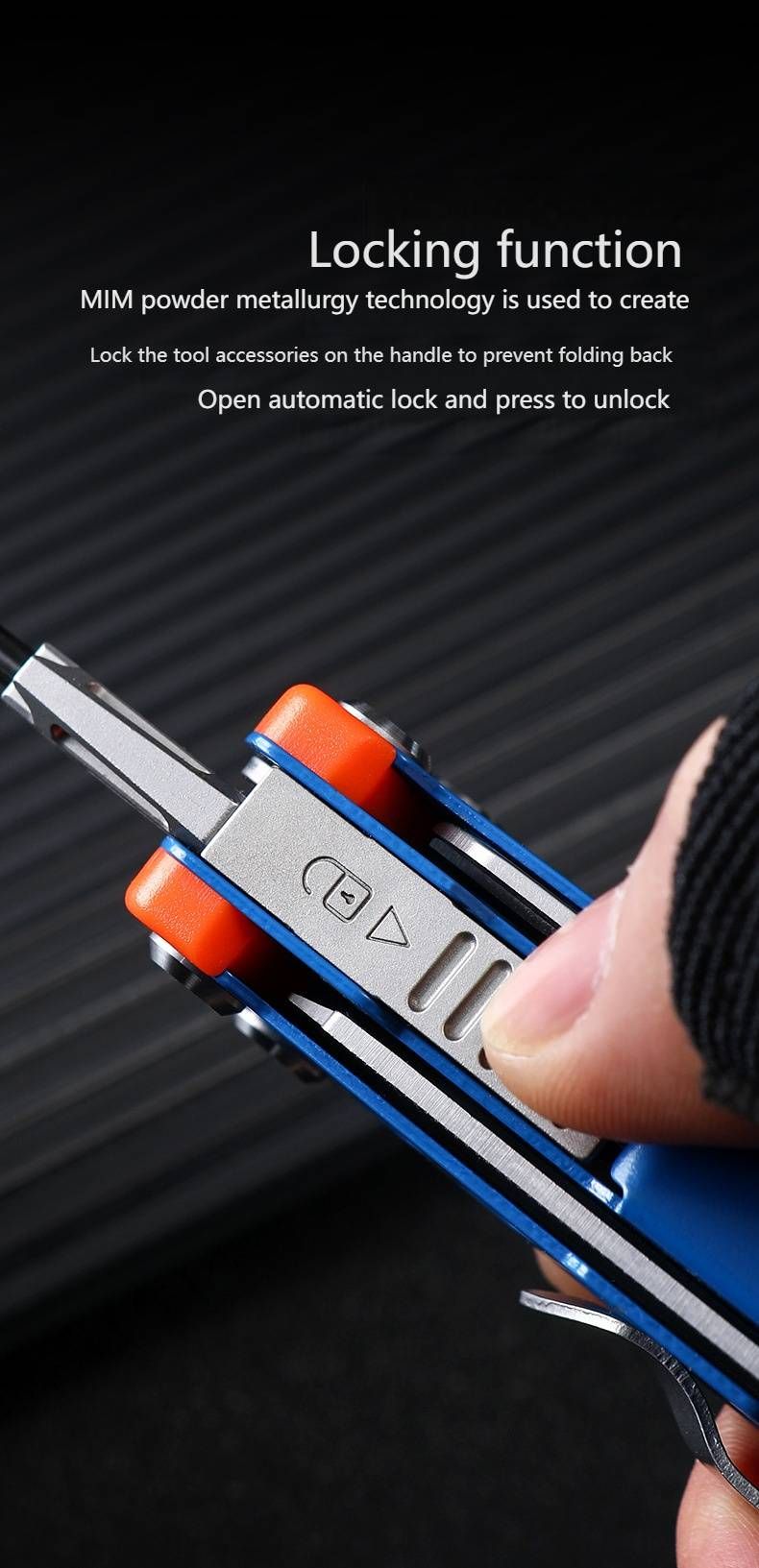 Stainless Steel Multi-Tool Pliers – Compact Folding Knife & Bottle Opener, EDC Survival Tool For Camping & Hiking_voghion.com