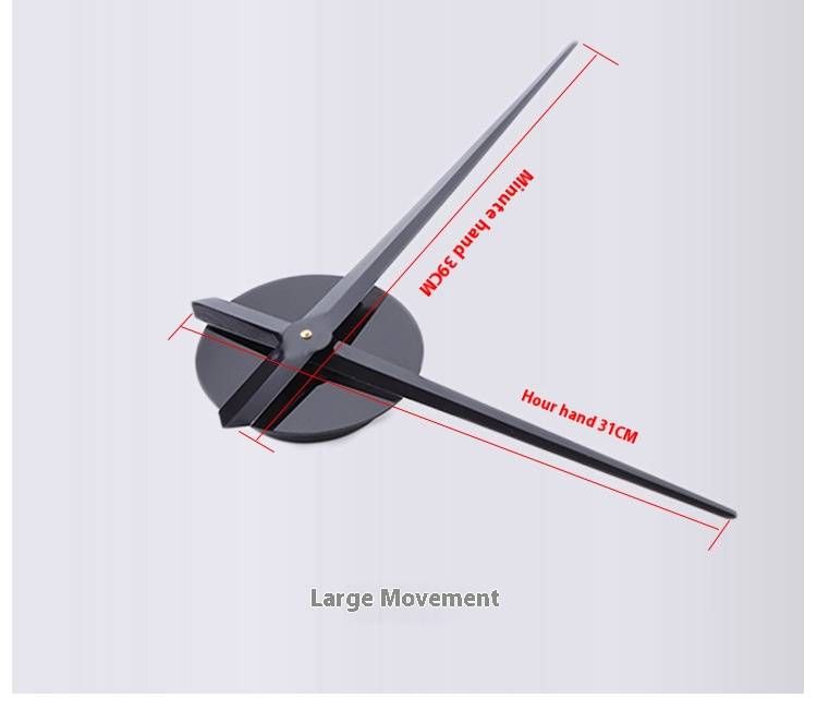 Moderne, geräuschlose Wanduhr – DIY-Acryluhr zum Abziehen und Aufkleben für Wohnzimmer, Schlafzimmer und Büro (3D-Design, geräuschloses Sweep-Uhrwerk, batteriebetrieben)_voghion.com