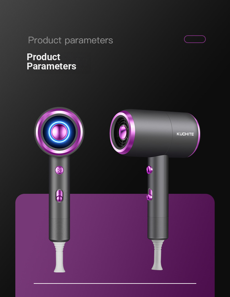 Pro Hair Dryer – 1600W Ionic & Aroma Diffuser With 4 Heat/Cool Settings, ABS+PC Shell (Grey/White/Pink, EU/UK/US Plug Options)_voghion.com