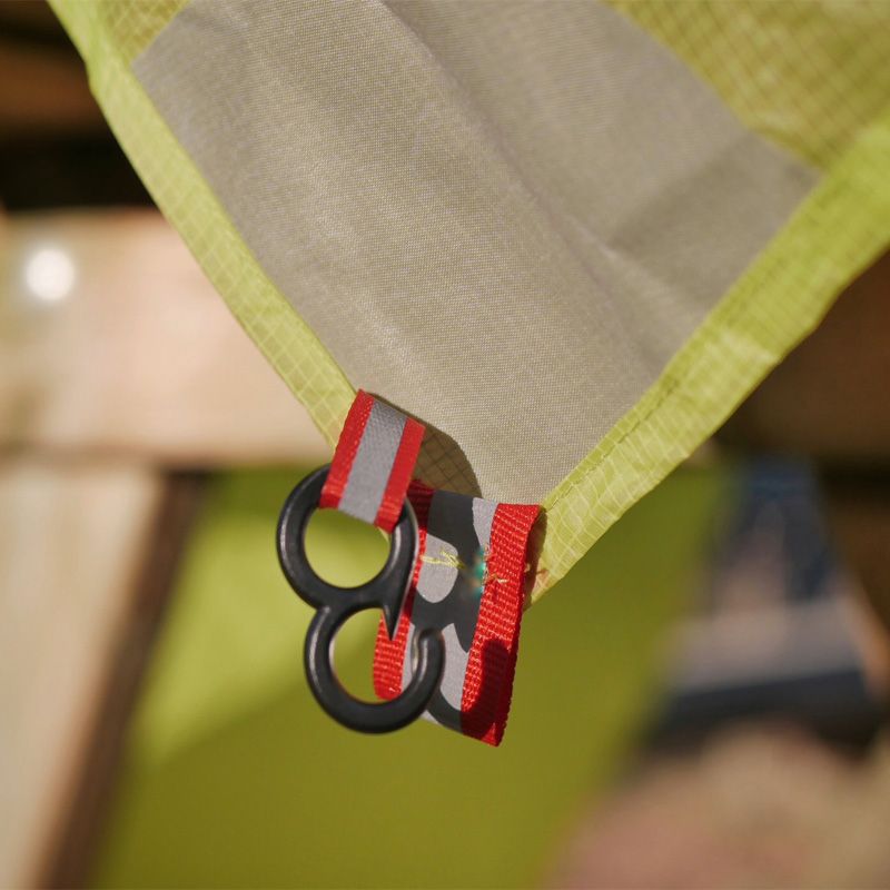 Tenda da sole ultraleggera per escursioni in bicicletta, per persona singola, impermeabile, da campeggio, mini telo parasole, in silicone 15D_voghion.com